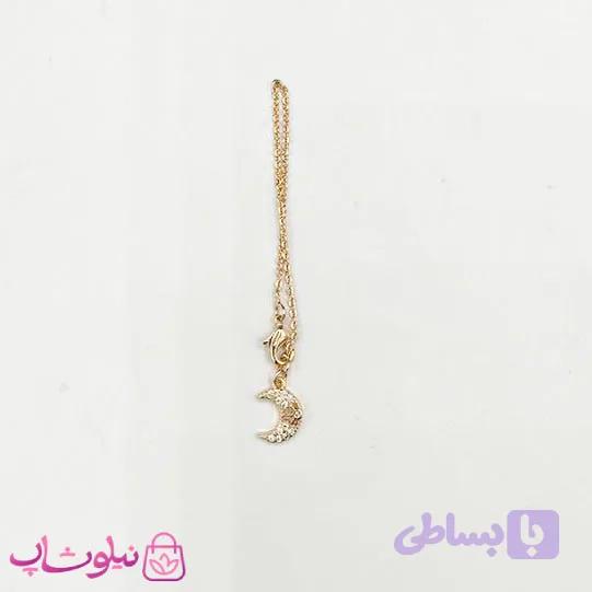 آویز ساعت زنانه ysx طرح ماه طلایی کد 899
