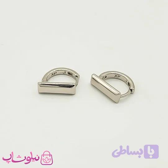 گوشواره دخترانه ظریف ژوپینگ سیلور کد 571-1