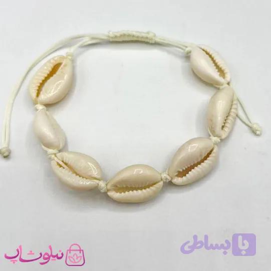 دستبند زنانه مدل صدف گوش ماهی کد 38