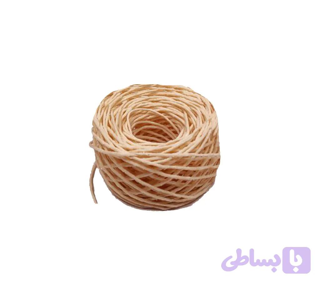 فیتیله شمع پارافین خورده ۹ رشته بسته ۱۰ متری | نخ پنبهای آماده برای شمعسازی حرفهای و خانگی | شمع دیان