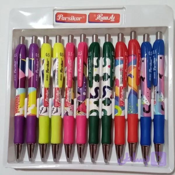 اتود 0.5 گريپ دار مدل فانتزي JM802 پارسيکار (24 عددي)