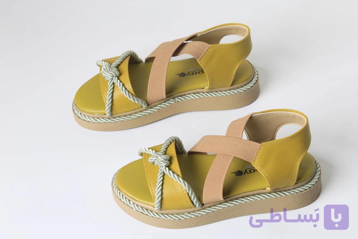 صندل تابستانی دخترانه زرپای کد G628-2