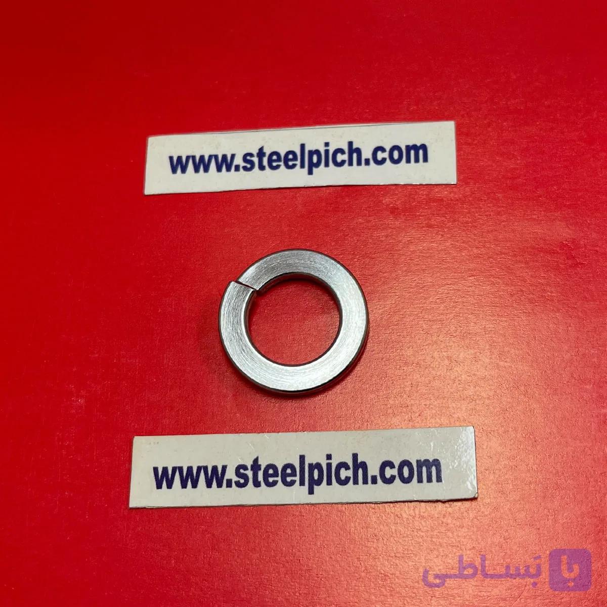 واشر فنری استیل سایز ۵