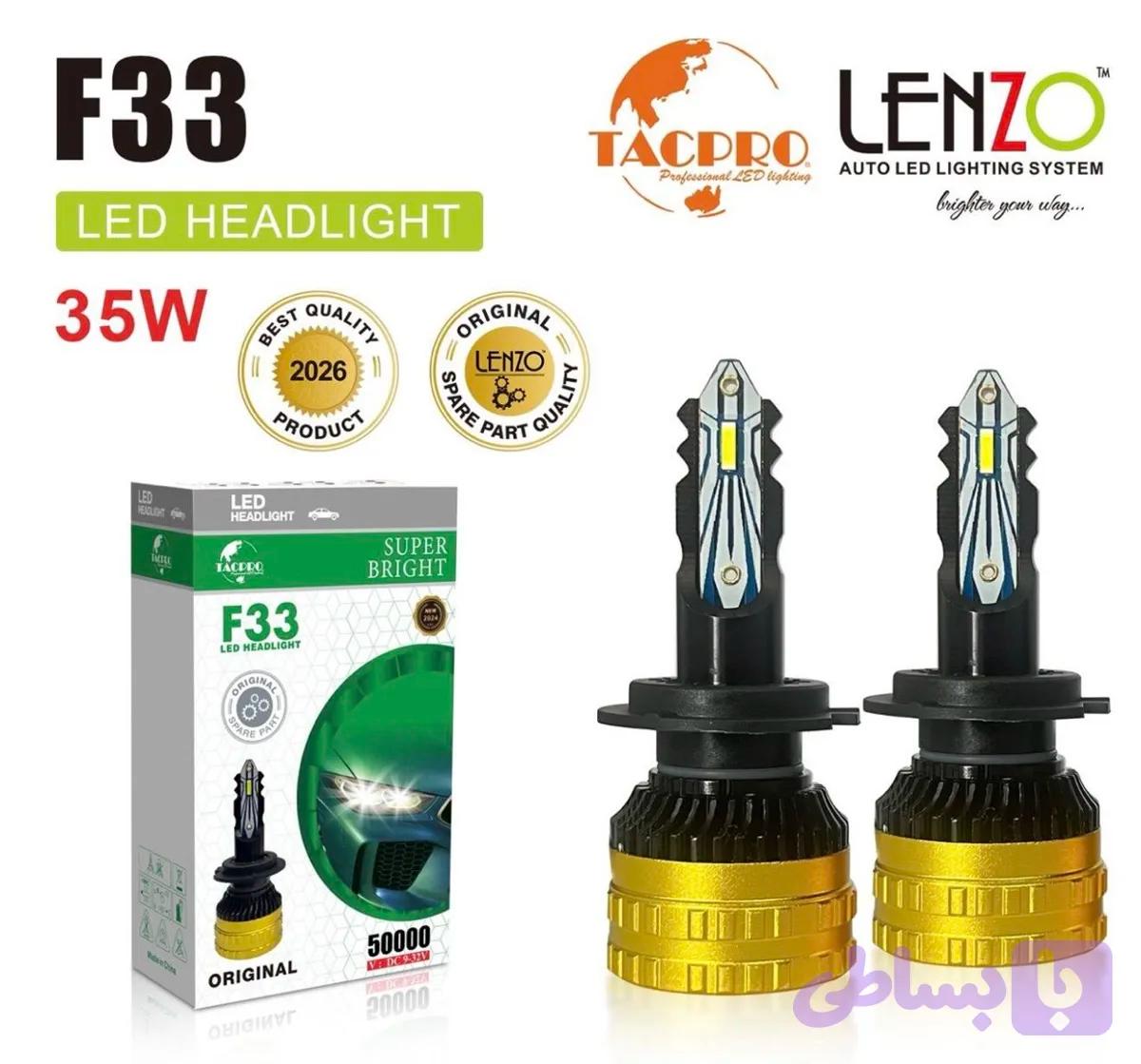 هدلایت CSP/LENZO/سفید