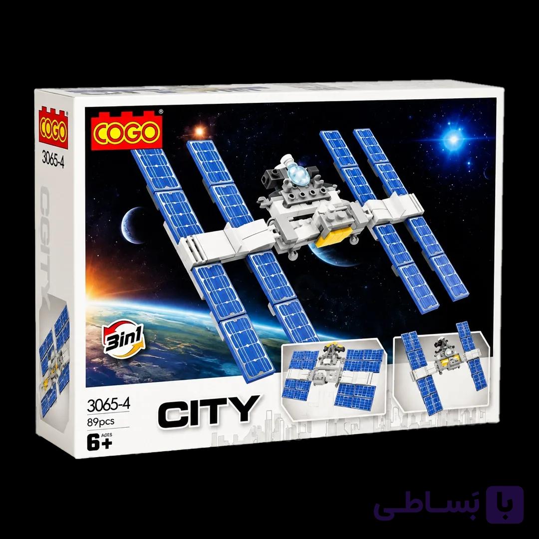 لگو مدل فضایی COGO سری 3065 نمونه ماهواره ایستگاه مداری