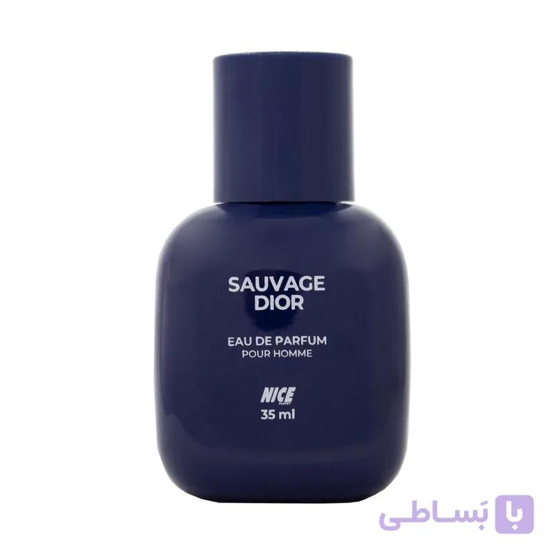 عطر جیبی مردانه نایس پاپت مدل Sauvage Dior حجم 35 میلی لیتر