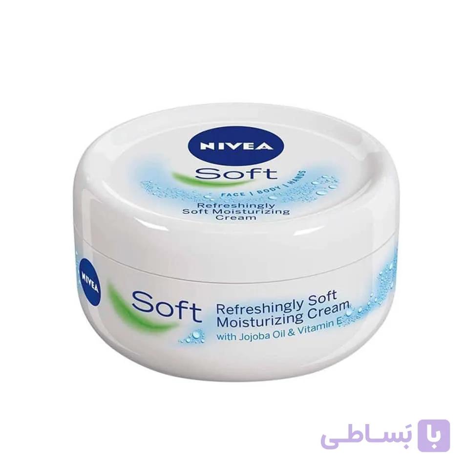کرم نیوا سافت Nivea Soft دست و صورت و بدن