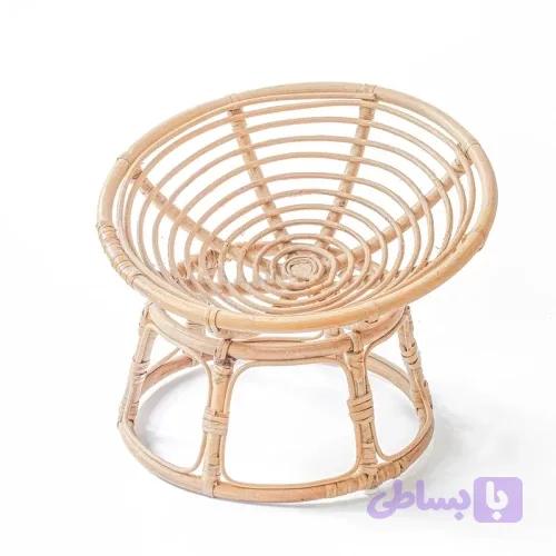 صندلی حصیری کودک کد