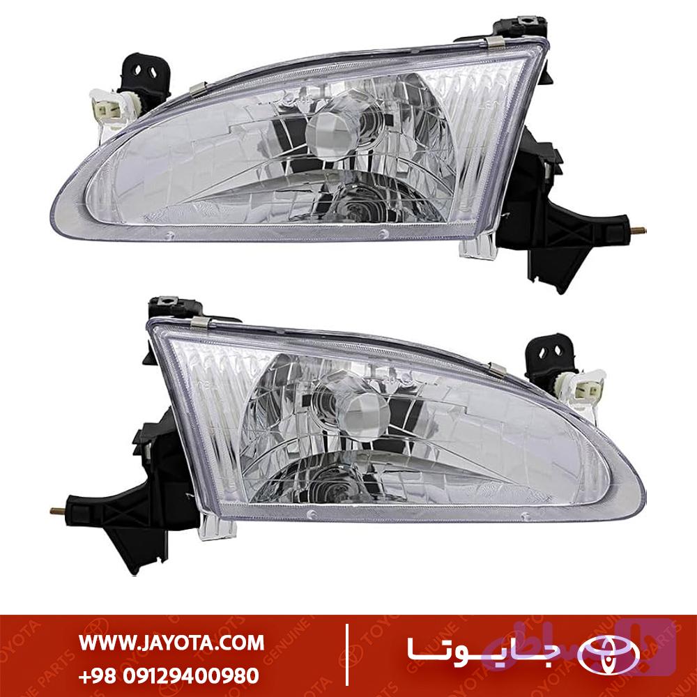 چراغ جلو تویوتا کرولا 01-1997 - استوک اصلی