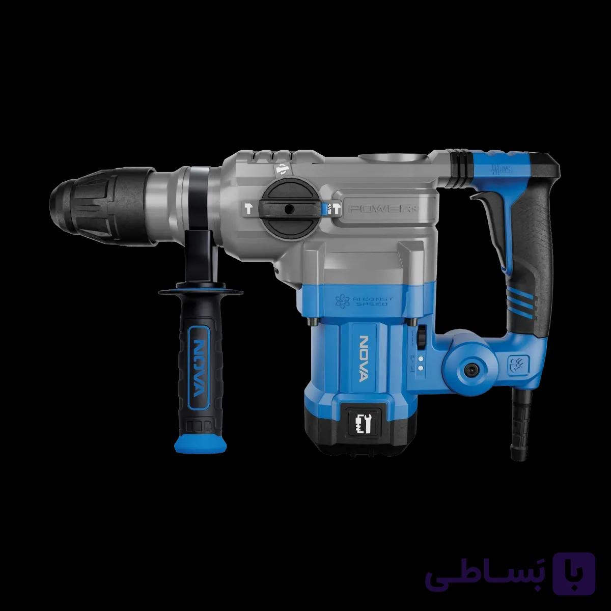 بتن کن دو حالته ۵۰ میلیمتر ۱۶۰۰ وات دیمردار نووا مدل 2455
