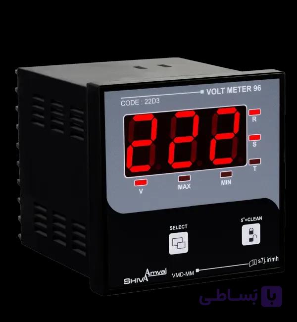 ولت متر 96*96 شیوا امواج VMD-MM