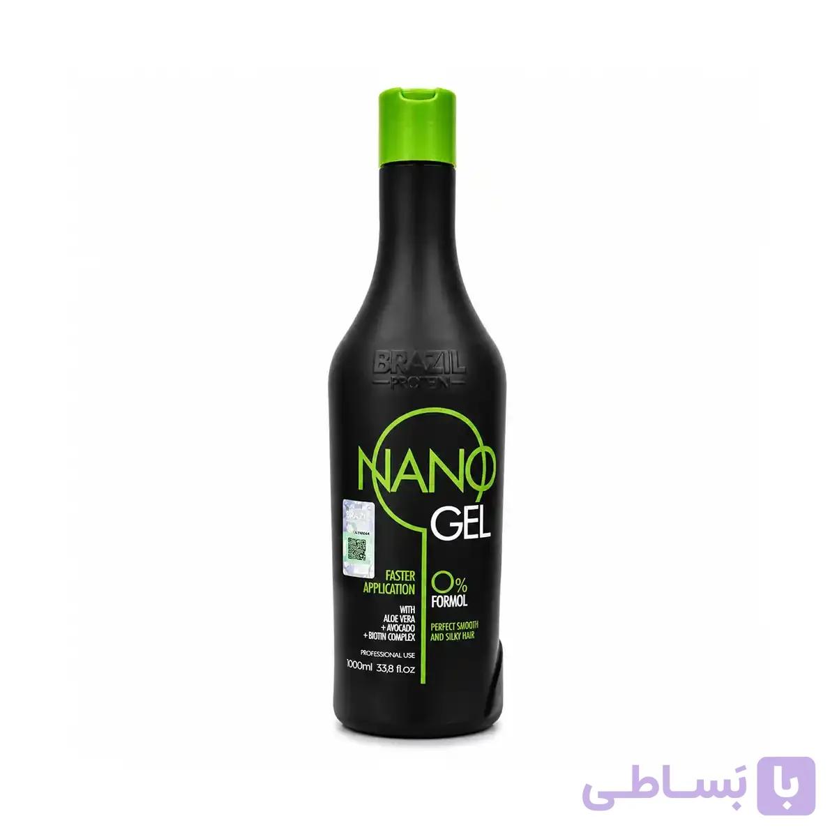 نانو ژل برزیل پروتئین
