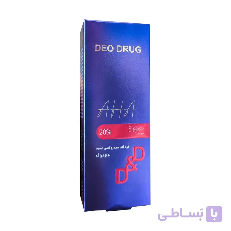 کرم آلفا دئودراگ حاوی هیدروکسی اسید حجم 45mL