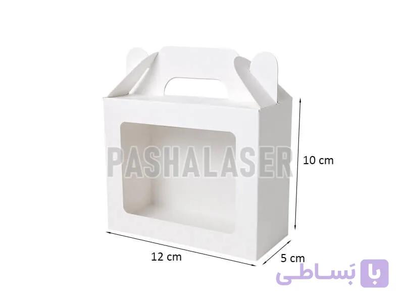 جعبه دستهدار سفید کد 39351