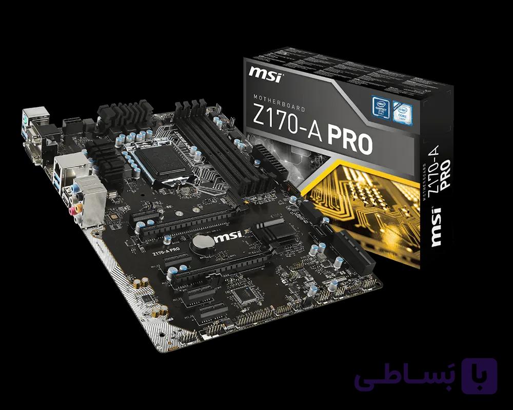 مادربرد استوک ام اس آی مدل MSI Z170A-Pro