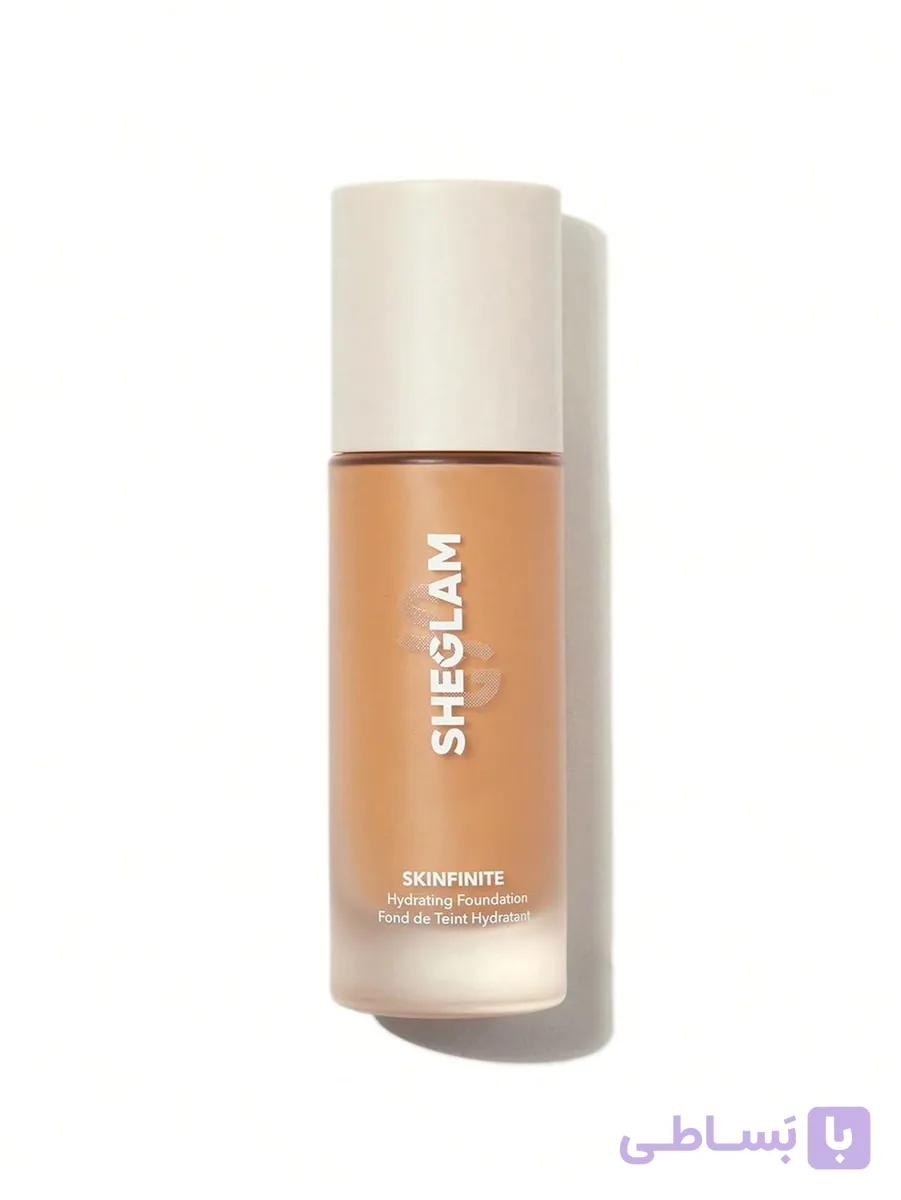 کرم پودر آبرسان شیگلم SHEGLAM Skinfinite Hydrating Foundation Lightweight Natural Soft Makeup for Dry Skin-Acorn