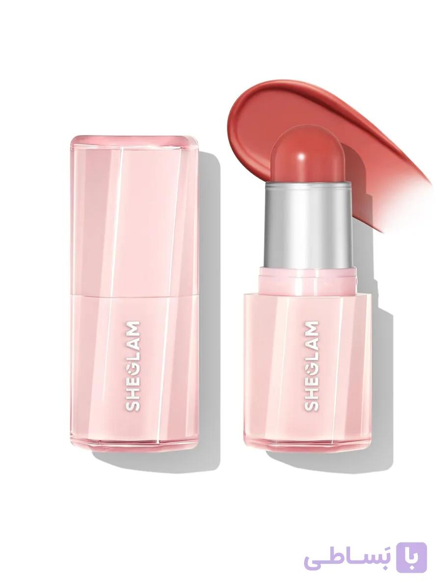 رژگونه استیکی کره ای حرارتی شیگلم SHEGLAM Buttery Bliss Blush Stick Cream Milk Makeup Blush