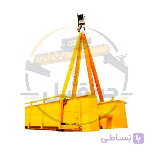 تسمه نارنجی حمل بار 30 سانتی متر دوبله 12 تن(10متر)