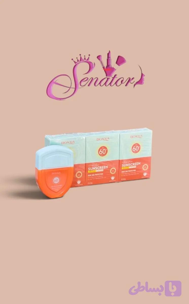 ضدآفتاب بی رنگ آلوئه ورا بیواکوا BIOAQUA