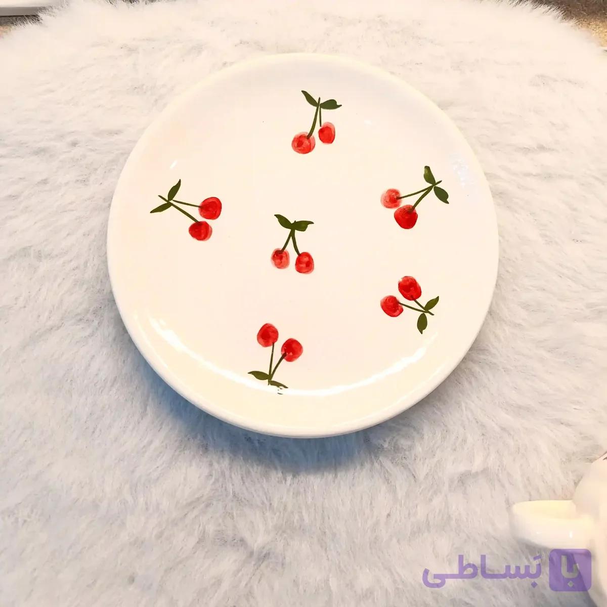 پیش دستی طرح گیلاسی