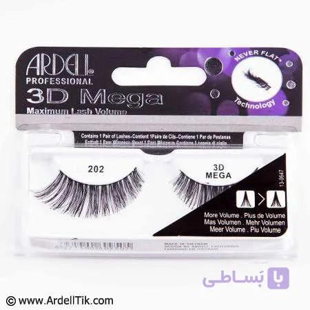 مژه۳D آردل ۳D MEGA Volume – کد ARDELL-202
