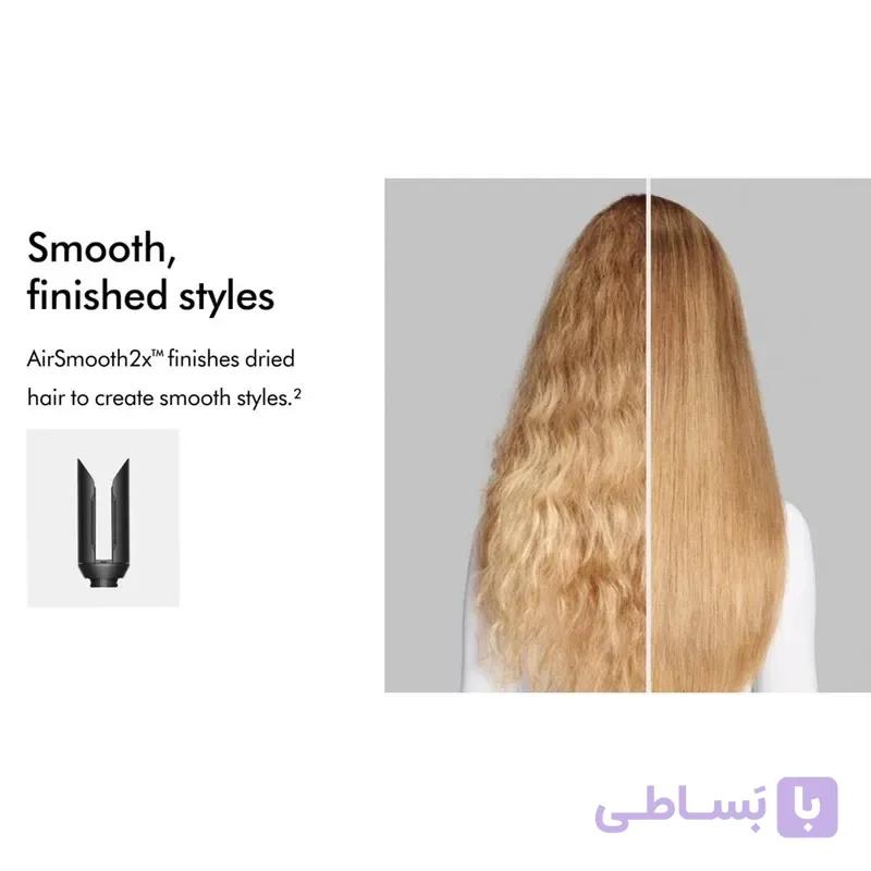 استایلر چندکاره Dyson Airwrap Co-anda2X HS09 | Apricot Topaz انبهای