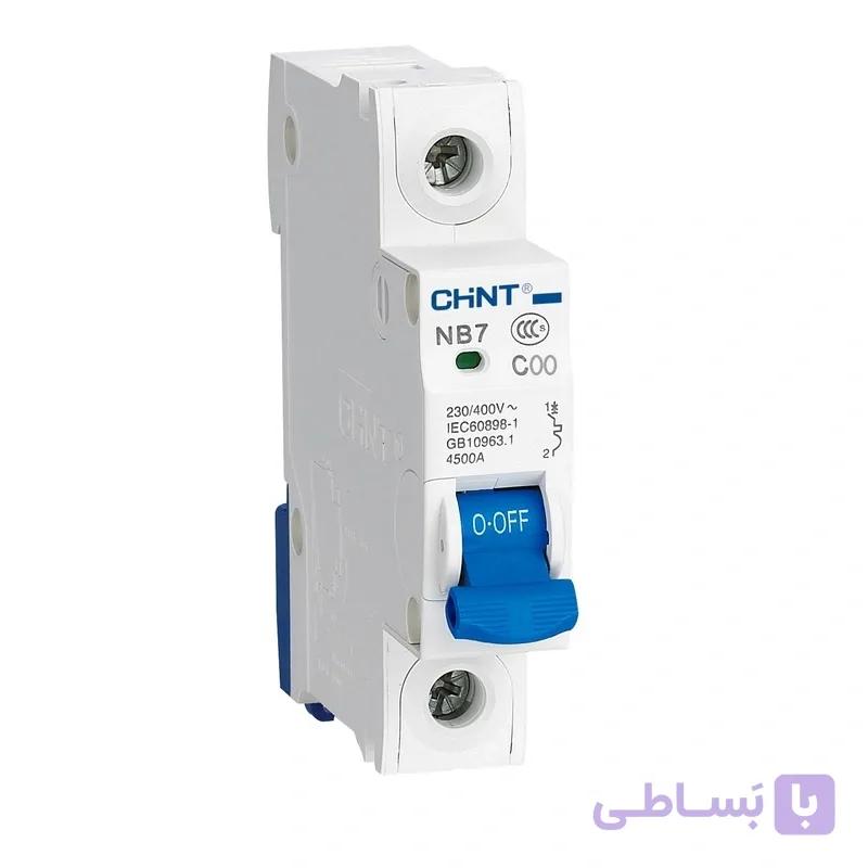 کلید مینیاتوری تکفاز 40 آمپر چینت | Chint NB7 C40 1P