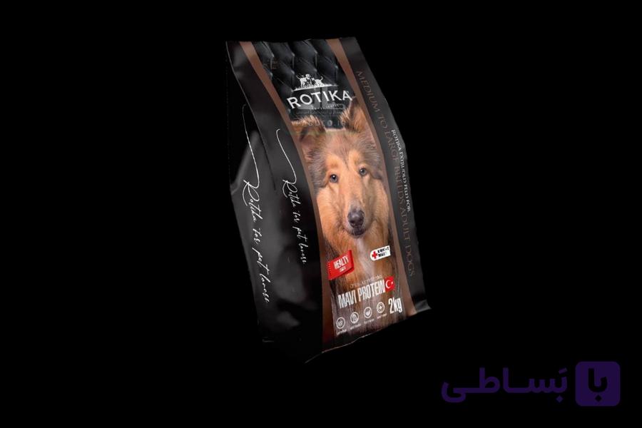 غذای خشک سگ نژاد بزرگ بالغ بسته ۲ کیلویی