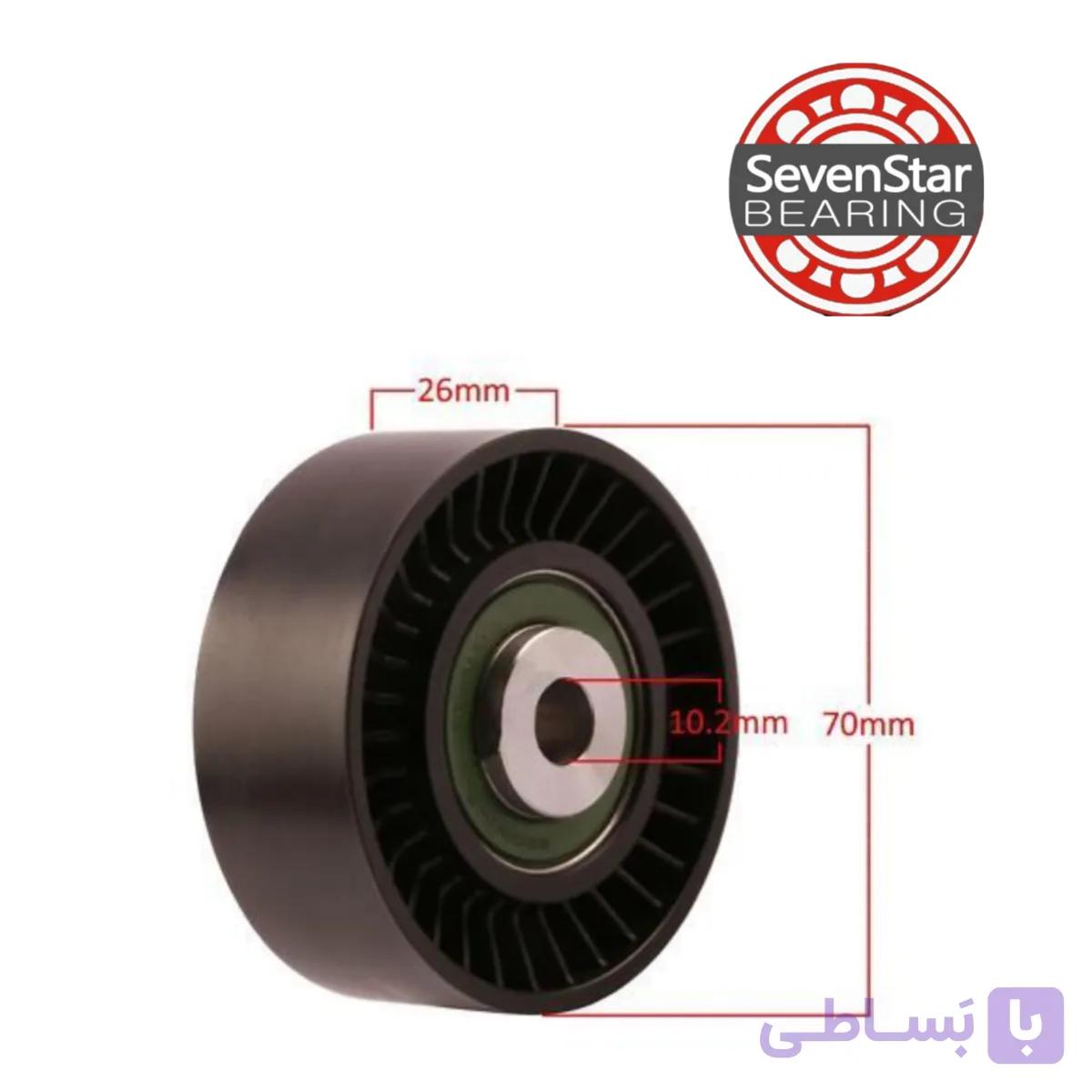 هرزگرد پژو ۲۰۶ سوراخ تنگpulley 206/d 10
