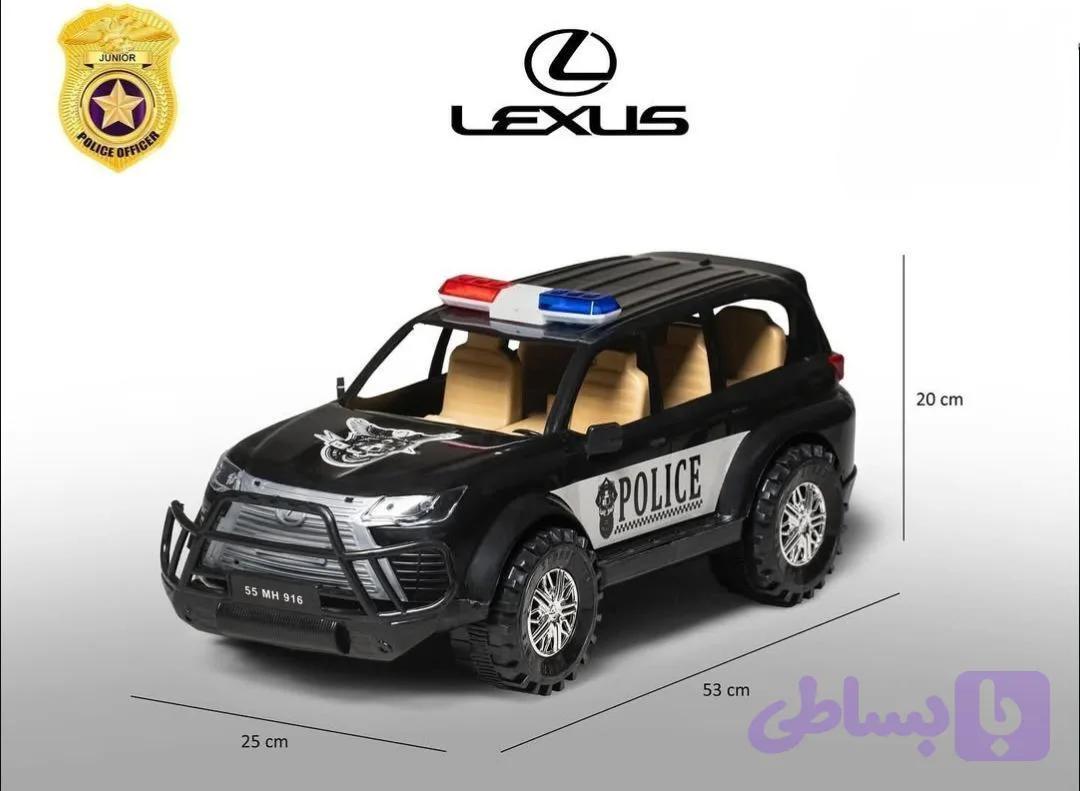 ماشین لکسوس پلیس ایرانی