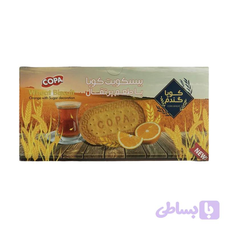 بیسکویت پرتقالی گندم کوپا