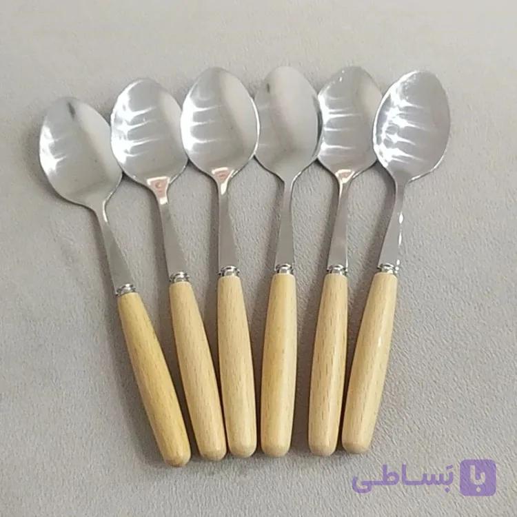 قاشق مربا خوری بامبو