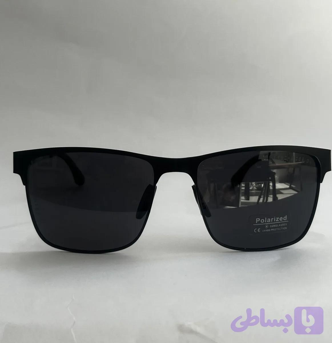 عینک افتابی مردانه فلزی پلاریزه پرادا PRADA