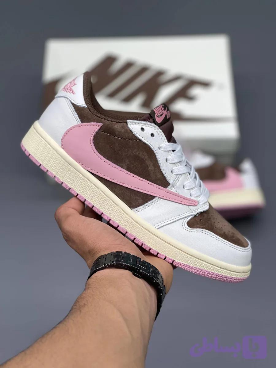 نایک جردن ۱ لو تراویس اسکات \ Nike Air Jordan 1 Low Travis Scott x کد ۱۳۰