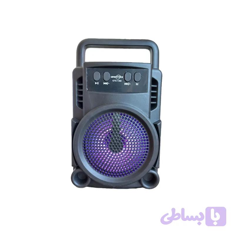اسپیکر بلوتوثی GTS-1360 | قابل حمل و سبک