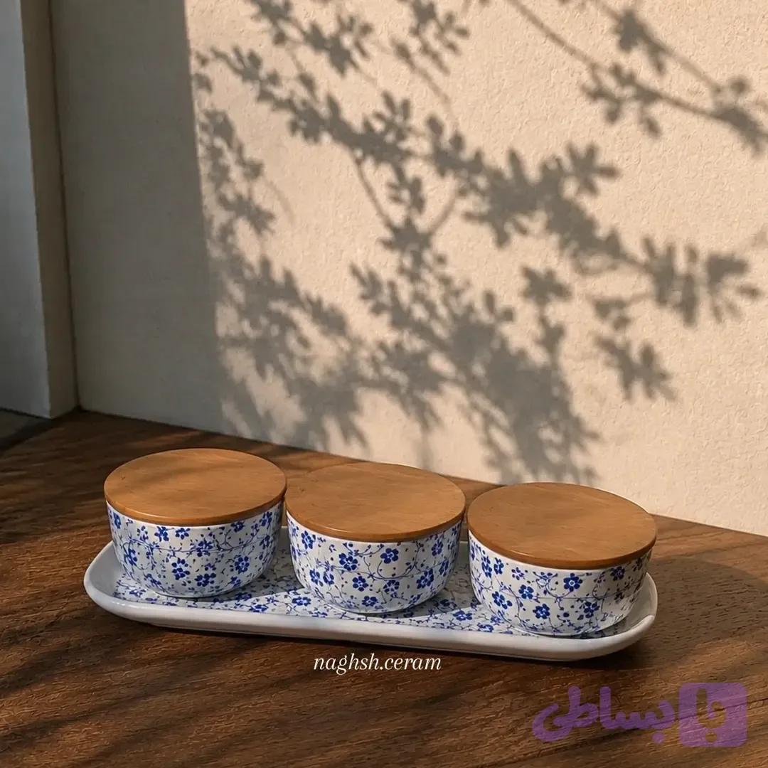 اردوخوری طرح دنی هوم با درب چوبی و سرامیکی