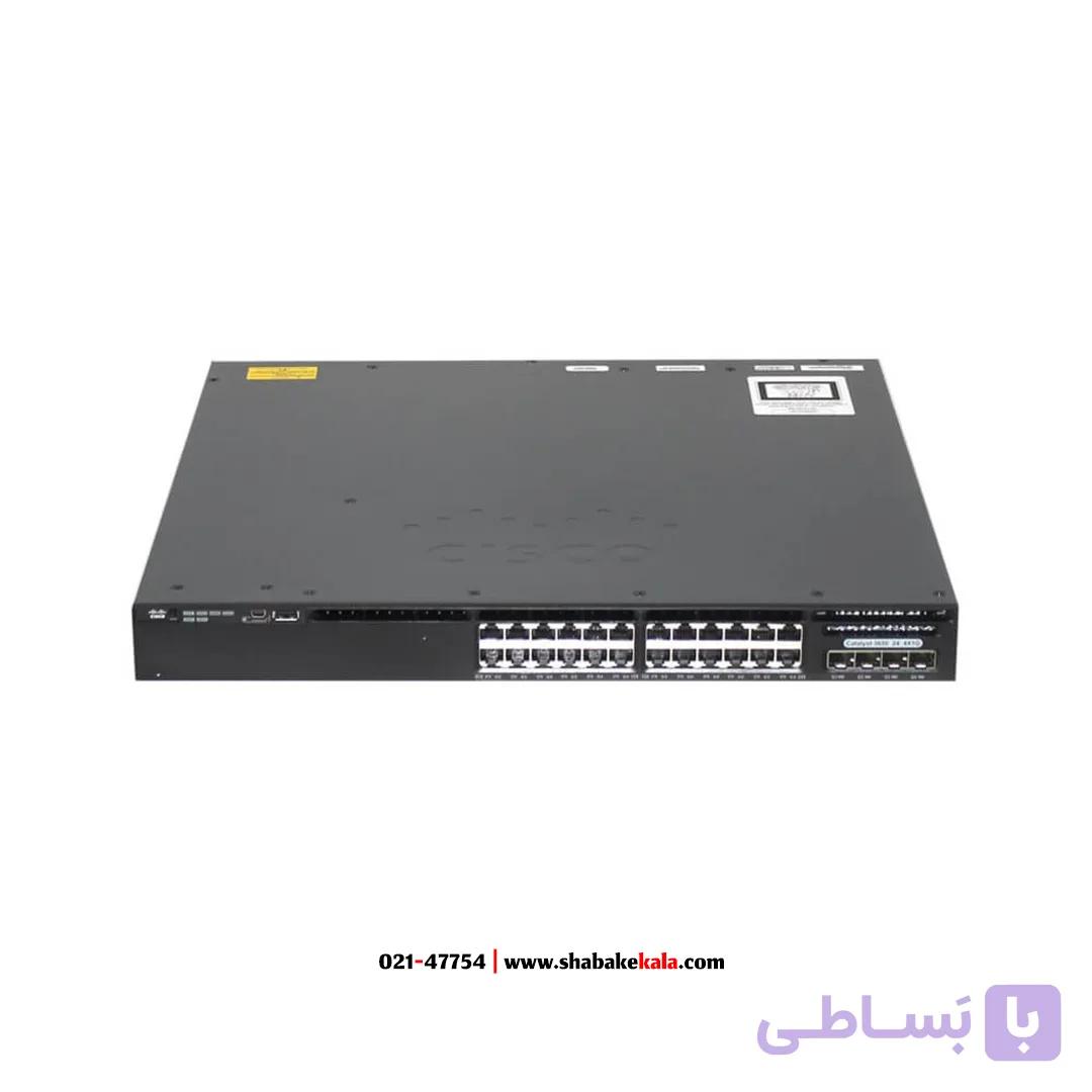 سوئیچ 24 پورت سیسکو مدل WS-C3650-24TS-S