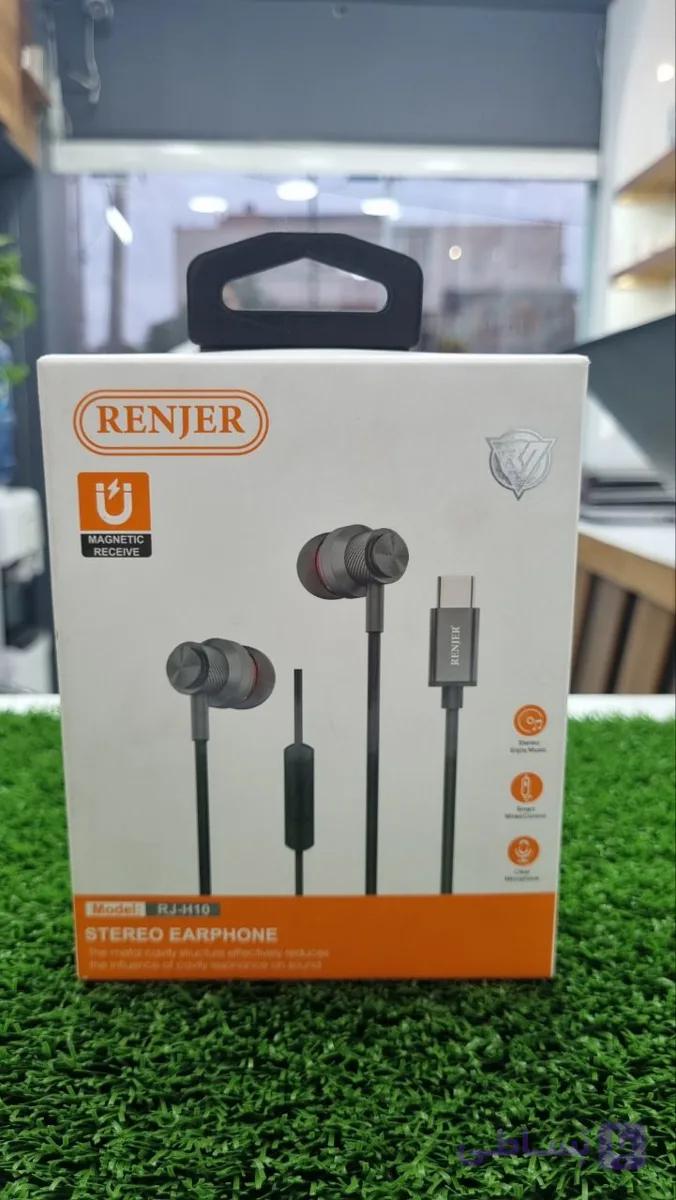 هندزفری سیمی RENJER RJ-H10 Type-C