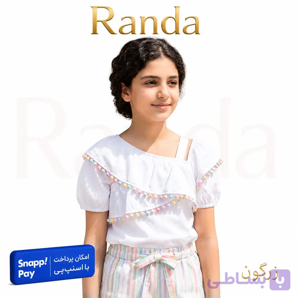 شومیز بهارانه دخترانه مدل زرگون