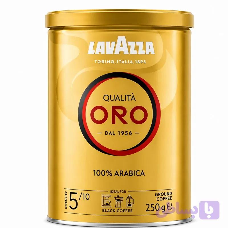قهوه آسیابشده لاواتزا مدل Qualità Oro وزن ۲۵۰ گرم