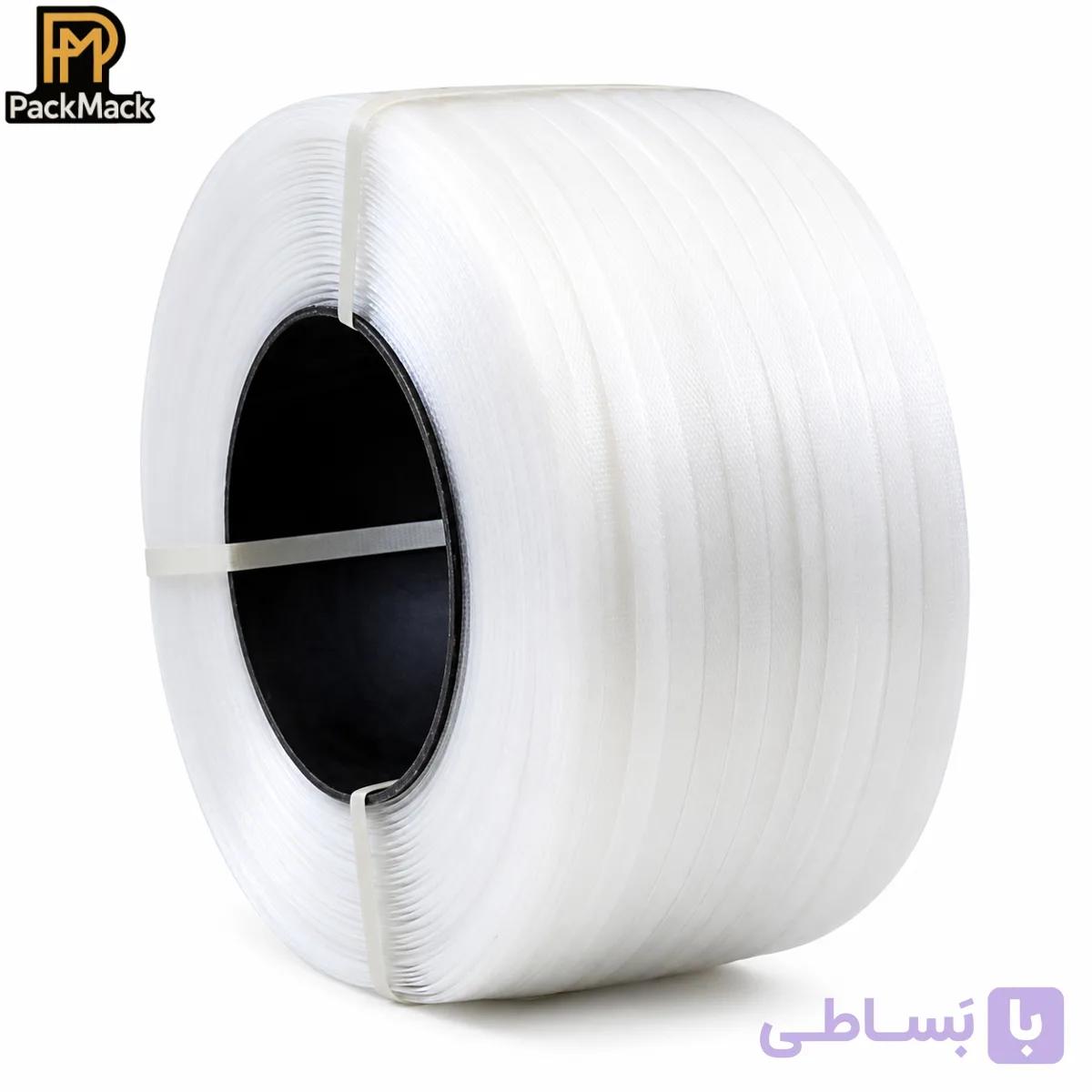 تسمه بسته بندی پلاستیکی ماشینی کریستال سایز ۱۰ درجه یک اعلا