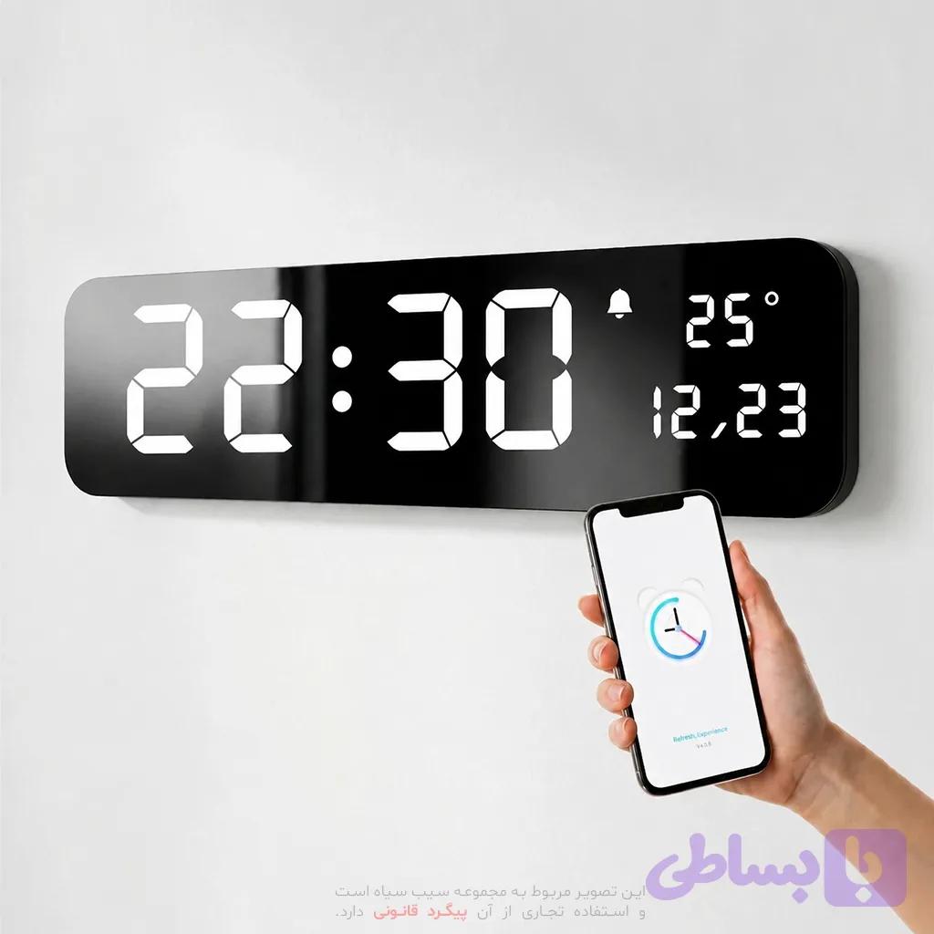 ساعت دیواری هوشمند iClock70 سایز 68×18