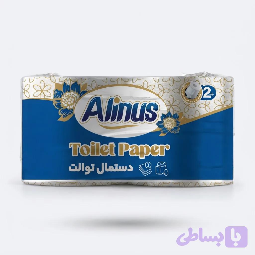 دستمال توالت دوقلو آلینوس