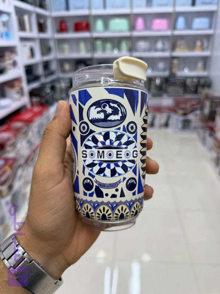 ماگ اسمگ اصل طرح دلچه SMEG Wall Mug - آبی