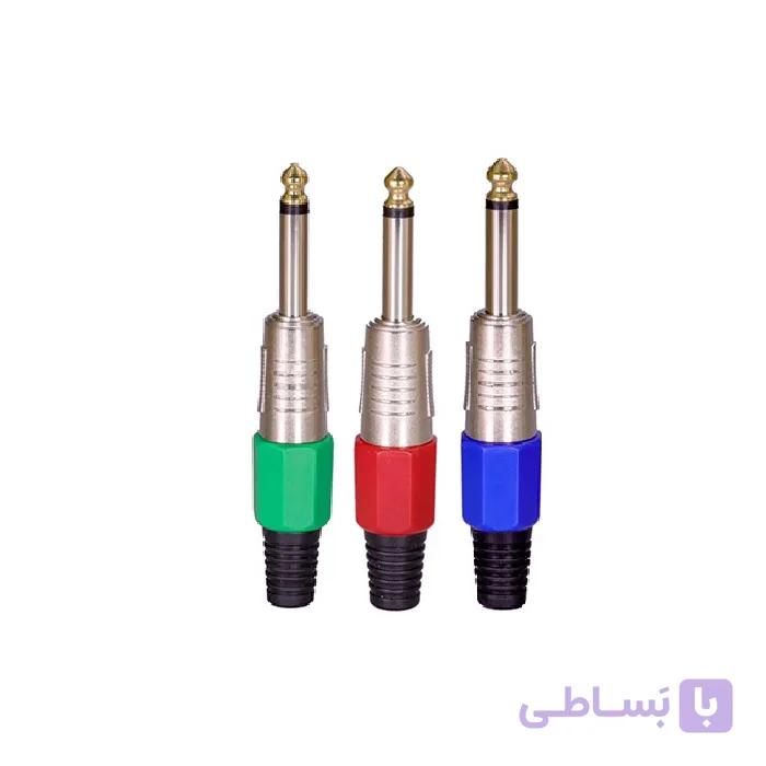 فیش میکروفن فلزی مونو رنگی مرغوب
