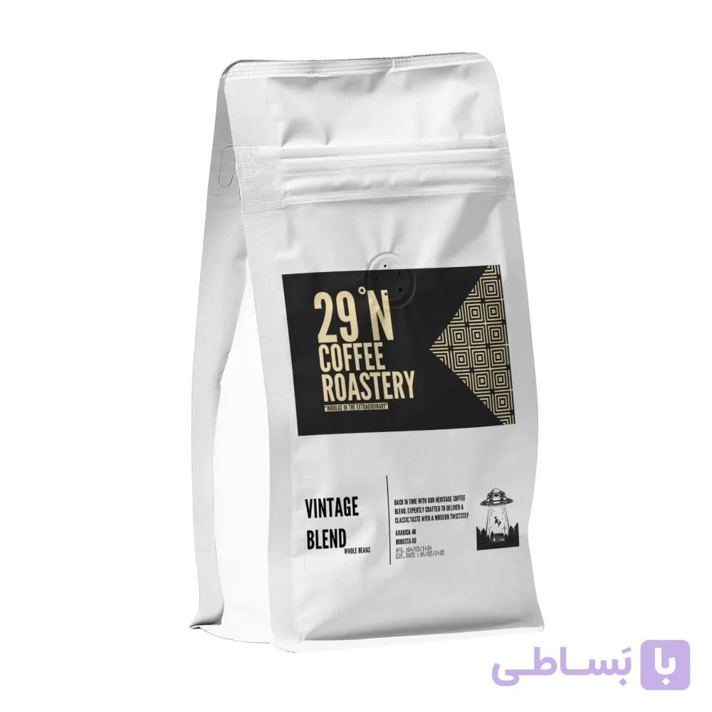 قهوه ۲۹ درجه Vintage BLEND – عربیکا ۳۰ – روبوستا ۷۰