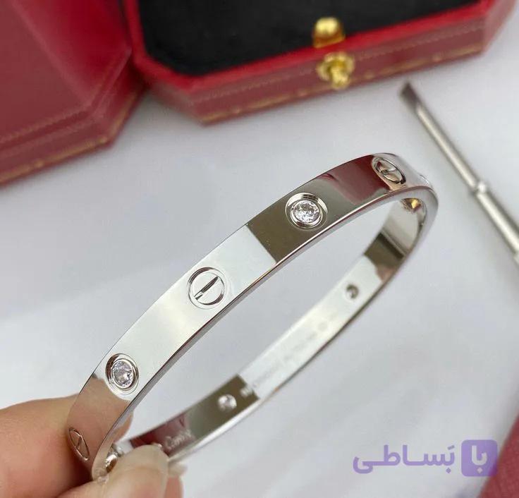 بنگل استیل کارتیه آنلیمیتد رنگ ثابت ضدحساسیت
