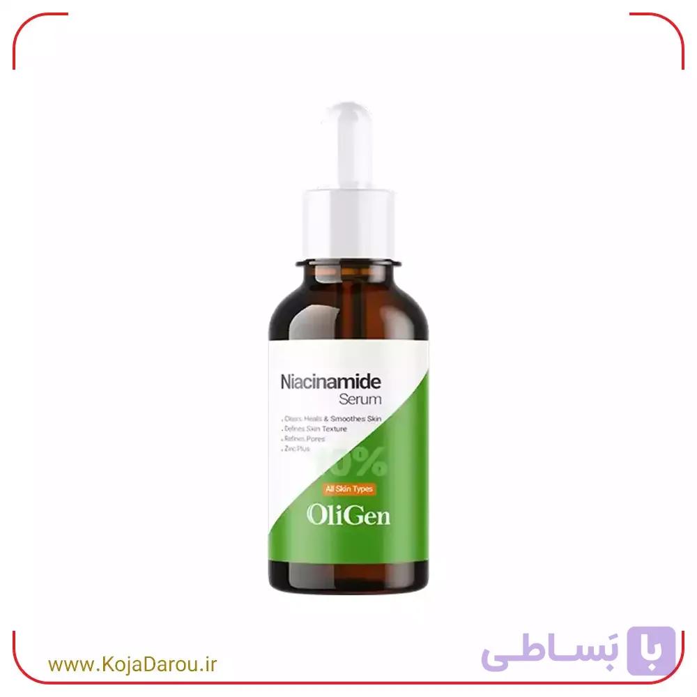 سرم نیاسینامید 10 درصد الی ژن Oligen حجم 30 میلیلیتری