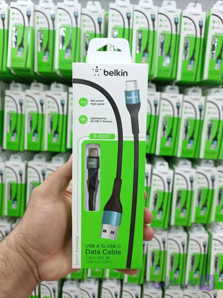 کابل شارژ بلکین BELKIN تایپ سی پکدار مدل X-500T