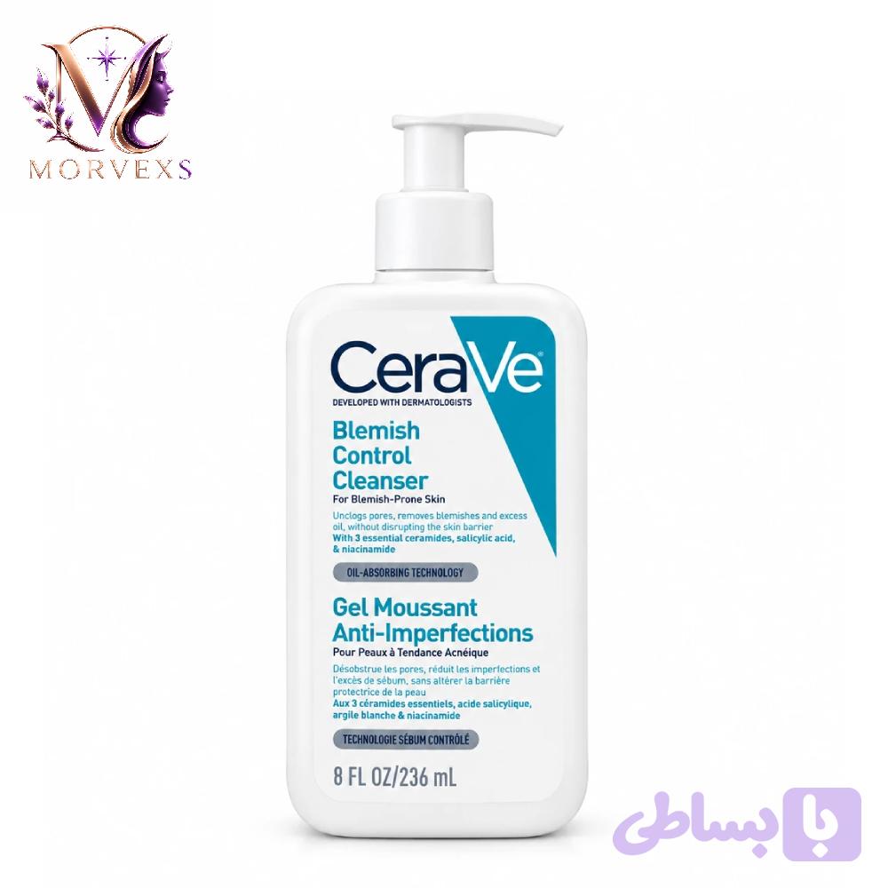 ژل شستشو صورت سراوی مدل Blemish Control حجم 236 میلیلیتر